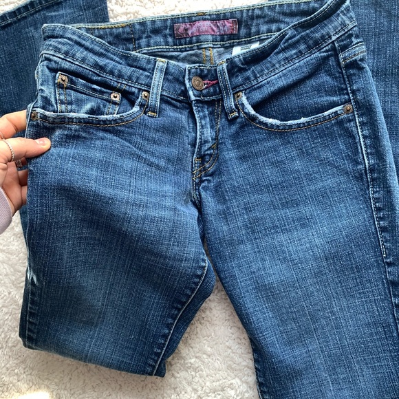 Levi blue jeans size 1 - Picture 7 of 8